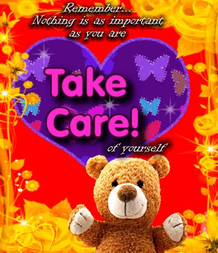 Take Care Card Just For You Free Take Care Ecards Greeting Cards 123 Greetings