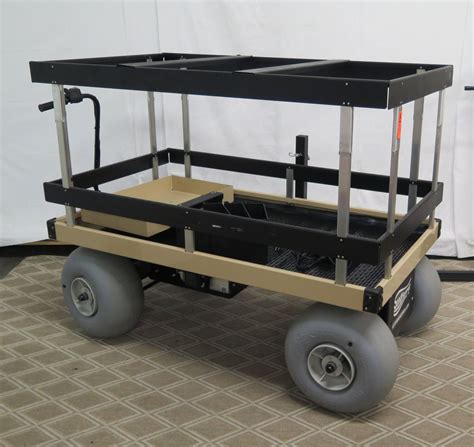 Sandhopper Motorized Beach Cart Wagon W 16” Wheeleez Wheels Oahu