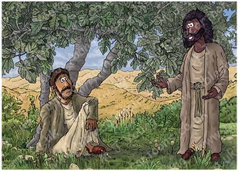 John 01 Jesus First Disciples Scene 04 Philip Tells Nathanael