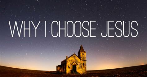 Choose Jesus Tom French