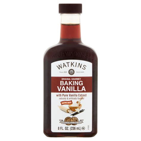Watkins All Natural Original Gourmet Baking Vanilla With Pure Vanilla Extract 8 Fl Oz