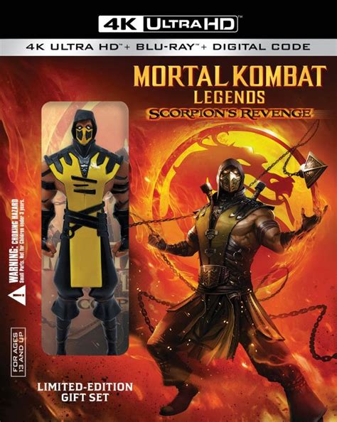 Best Buy Mortal Kombat Legends Scorpions Revenge Figurine 4k