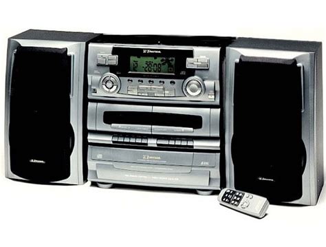 Home Audio System W5 Cd Changer Amfm Stereo Radiodual Cassette
