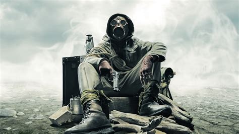 1920x1080 Gas Mask Soldier Apocalypse Laptop Full Hd 1080p Hd 4k Wallpapers Images Backgrounds