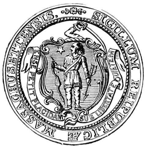 Massachusetts Seal Clipart Etc