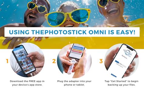 Thephotostick Omni 128gb Effortless Photo And Video Backup For Apple