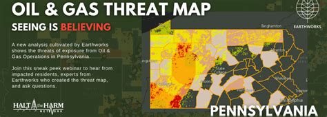 Clean Air Council Blog Archive Oil And Gas Threat Map Sneak Peek