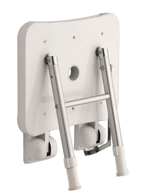 Comfort Fold Up Height Adjustable Shower Seat With Legs Easy Bathe