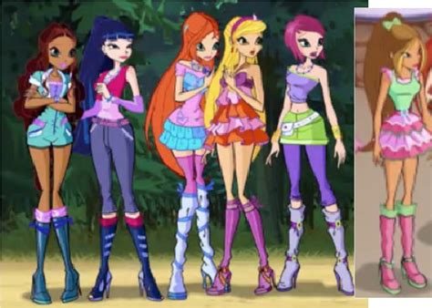 Winx Club Official Season 5 Normal Outfits The Winx Club Photo 32009695 Fanpop