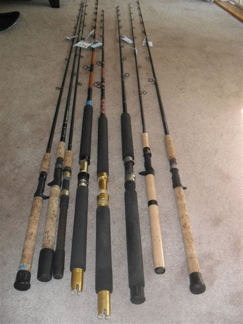 Lots Of Fishing Rods For Sale Calstar Seeker Graphtech Shimano