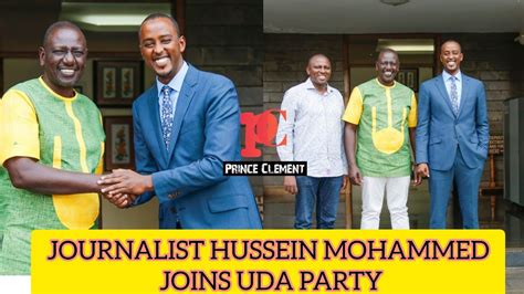 Former Citizen Tv News Anchor Hussein Mohammed Joins William Rutos Uda Party Youtube