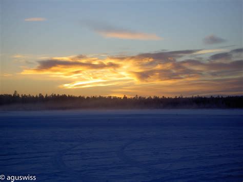 Sunrise At The Polar Circle Sandra Guerber Flickr