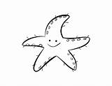 Coloring Starfish Outline Star Fish Drawing Clipart Clip Cartoon Printable Cliparts Stars Shooting Softball Drawings Pencil Clipartmag Paintingvalley Library sketch template