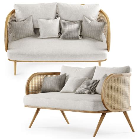See more ideas about sofa set, sofa, wooden sofa set. Double wooden rattan sofa CV22 3D model MAX OBJ FBX