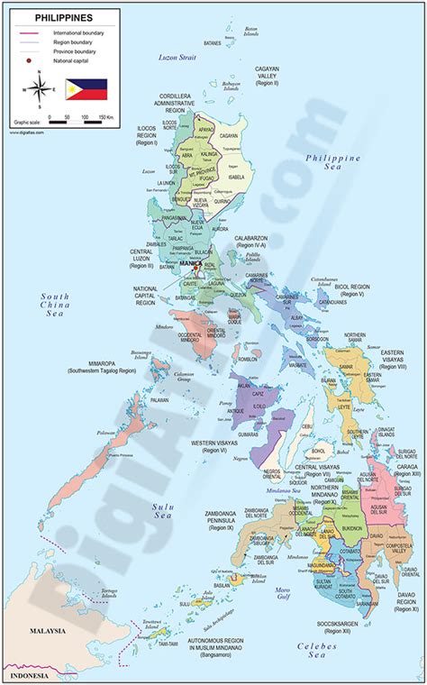 Philippines Political Map Eps Illustrator Map Vector World Maps Gambaran Porn Sex Picture