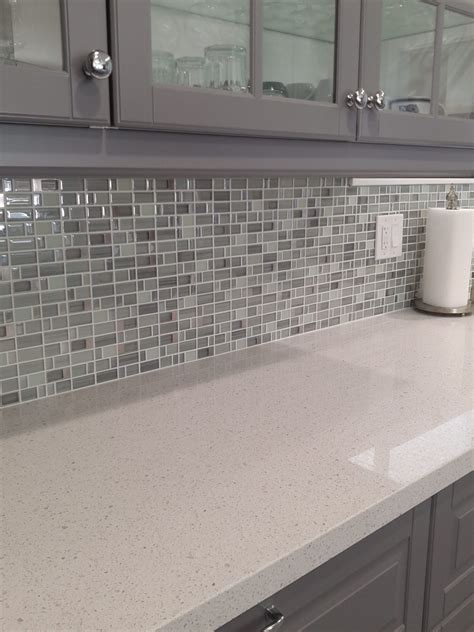 Our New Dream Kitchen Love The Backsplash Tiles With A Hint Of