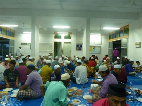 Kampung Bukit Wan Desa Cemerlang Visit My Kampung Majlis Berbuka Puasa Di Masjid Bukit Wan