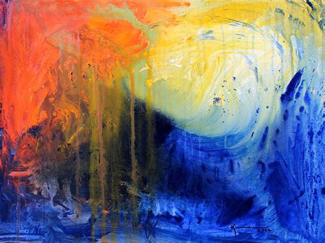 Spirit Of Life Abstract 7 Painting By Kume Bryant