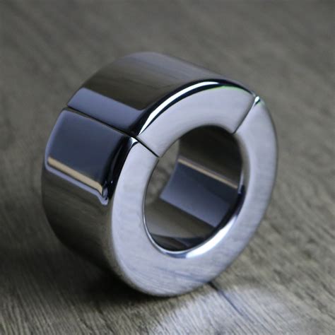 Stainless Steel Magnetic Ball Stretcher Men Scrotal Stretch Etsy