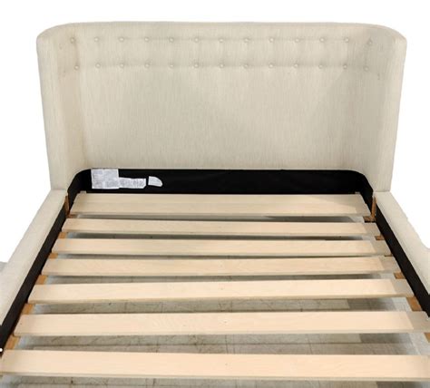 Crate And Barrell Tufted Back Queen Bed For Sale In Ct Middlebury