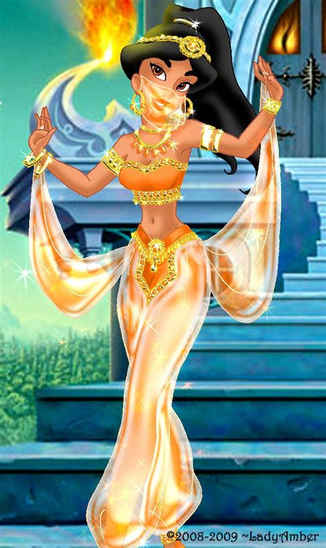 Jasmine Deluxe Gown By Ladyamber On Deviantart Disney Jasmine Disney