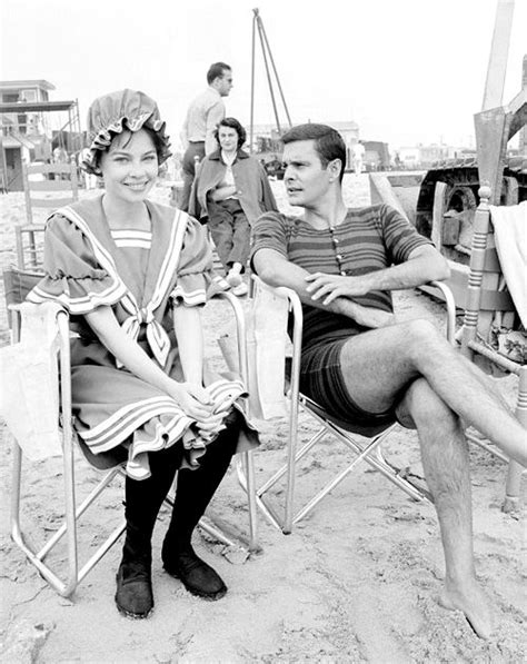 Louis Jourdan And Leslie Caron On The Set Of Gigi 1958 Uploaded By