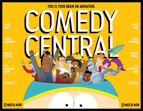 Comedy Central New Animated Show Comedy Walls