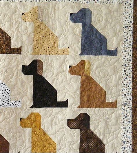 Image Result For Free Dog Quilt Block Patterns Pieced Dog Quilts Cute