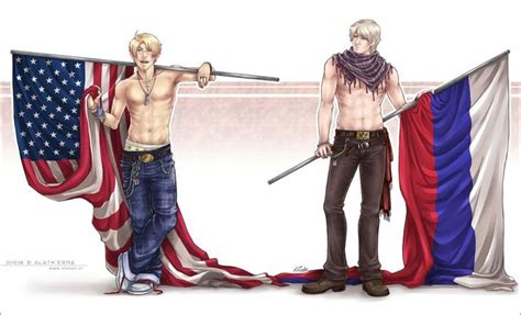 Us X Russia With Images Hetalia Hetalia Russia Hetalia America