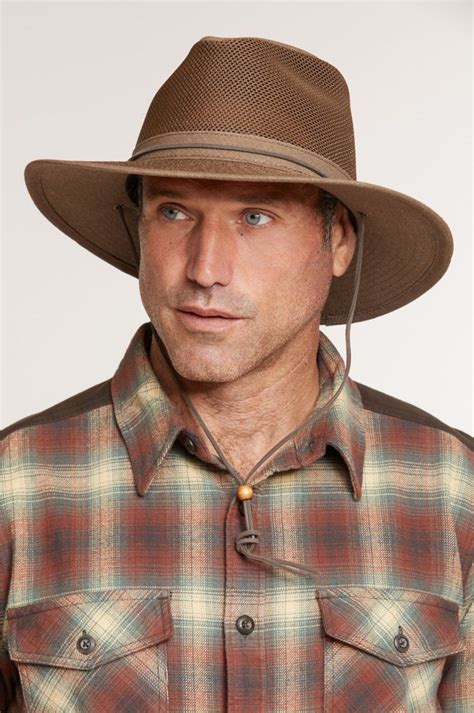 Crushable Aussie Mesh Breezer Safari Hat Overland Safari Hat Hats