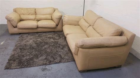 Italian Leather 3 And 2 Seater Sofa Set In Salford Manchester Gumtree