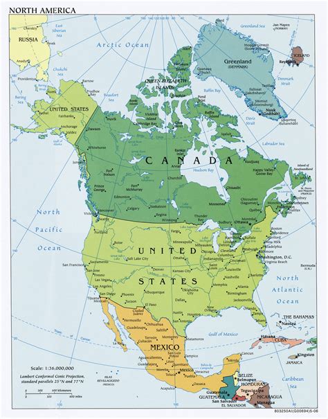 Kanada Usa Karte