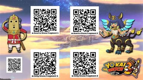 Guide List Of Officially Released QR Codes For Yo Kai Watch 3