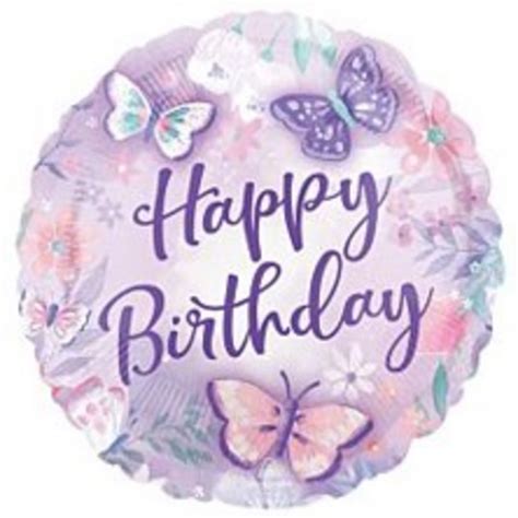 Save On Happy Birthday Foil Balloon For Her Design Varies 18 Inch
