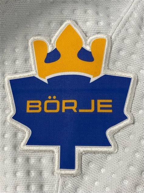 Toronto Maple Leafs 💙💛 Shoulder Patch Honouring Borje Salming R