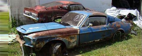 Muscle Cars In Barns Fields And Elsewhere American