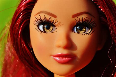 free images girl hair play red color toy hairstyle close up human body face doll