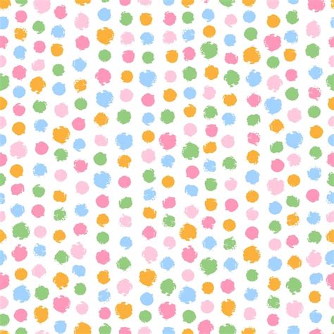 Premium Vector Polka Dot Seamless Pattern