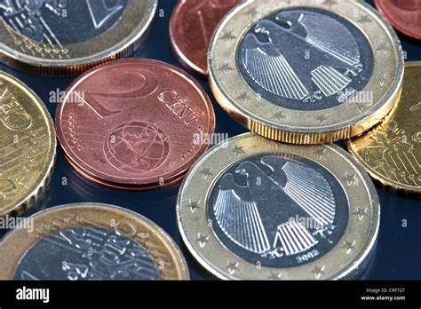 German Euro Coins Stock Photo Alamy