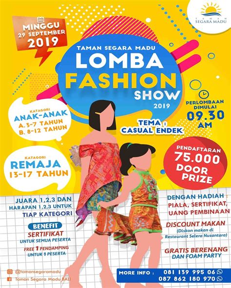 Lomba Fashion Show 2019 Tema Casual Endek Lomba Fashion Show 2020 2021