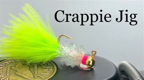 Crappie Jig Tying Making Crappie Jigs For Fly Fishing Youtube In