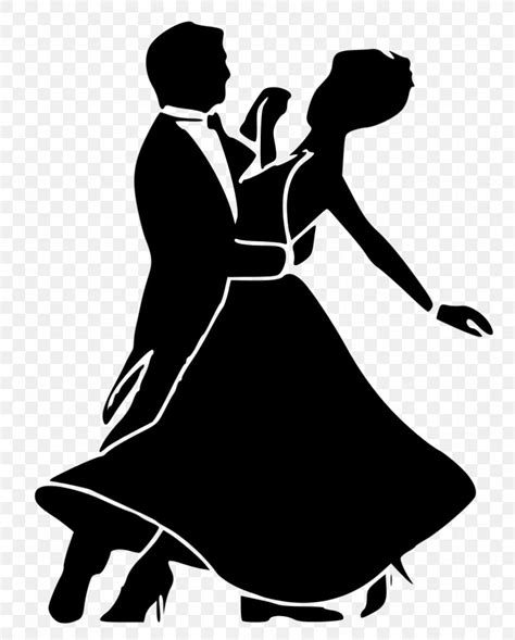 Ballroom Dance Social Dance Waltz Black And White Png 822x1023px