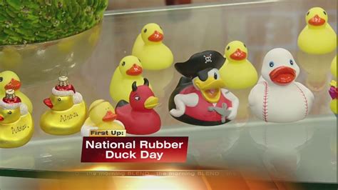 Celebrate National Rubber Duck Day 11315 Youtube