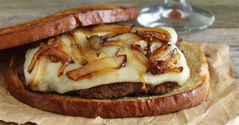 Patty Melt Recipe Delicious Burger With Caramelized Onions On Rye