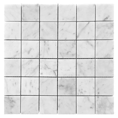 2x2 Bianco Gioia Marble Mosaic Tile Honed Dw Tile And Stone