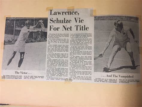 City Tournament Archives 1970 1999