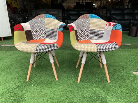 We did not find results for: PATCHWORK ARMCHAIR เก้าอี้ 2 ตัว | Furniture sale factory