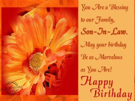 Birthday Wishes Son In Law Wishes Greetings Pictures Wish Guy