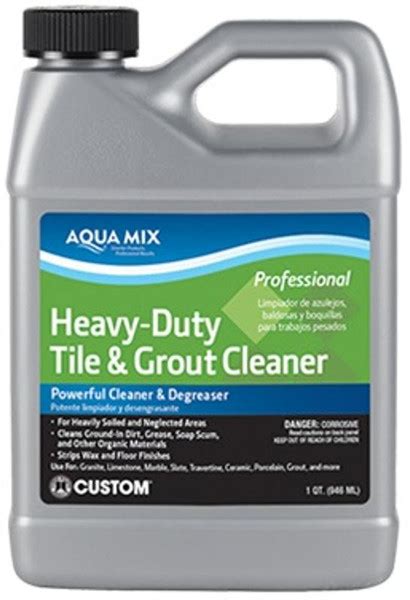 Aqua Mix Heavy Duty Tile And Grout Cleaner Gallon Each Tile Outlets