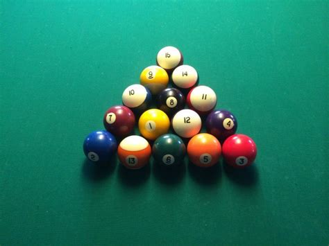 There are no set rules regarding the placement of the balls, however most people use specific corner balls. How to Rack Pool Balls for The Perfect Game | Bar Games 101